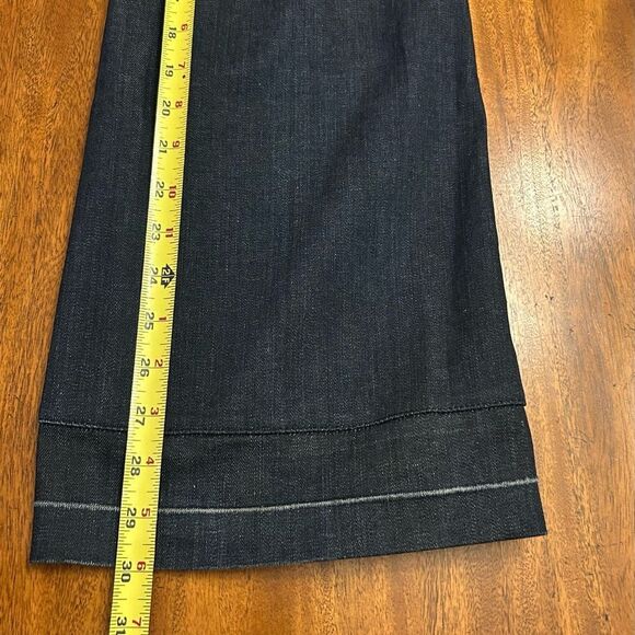 J Brand Luna Flare Wide Leg Dark Wash Jeans Style 1277C032 Size 25 - Picture 5 of 13